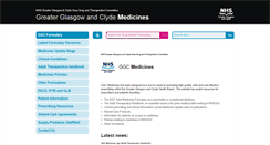 Desktop Screenshot of ggcprescribing.org.uk